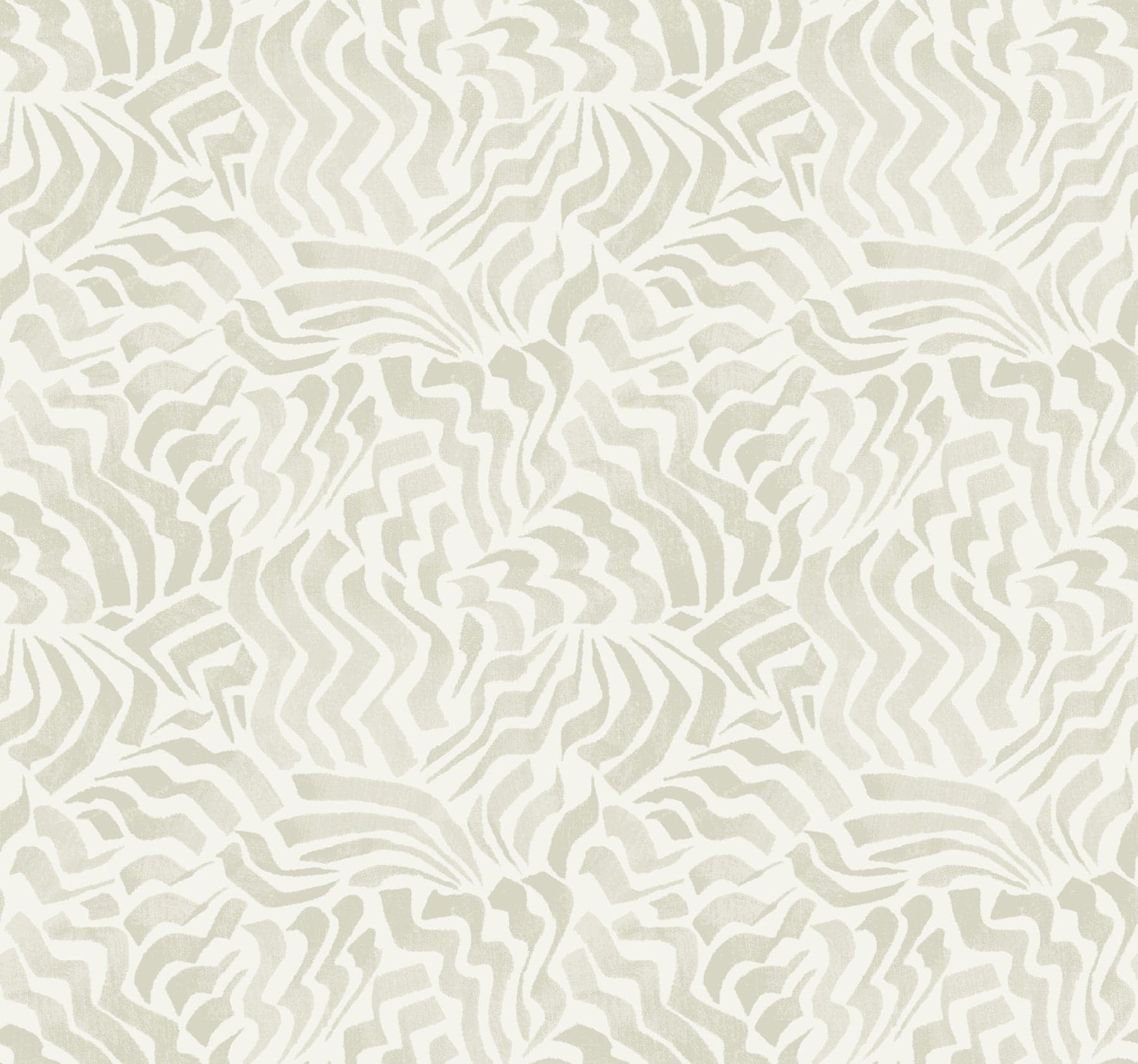 Zora Wave Light Grey Wallpaper