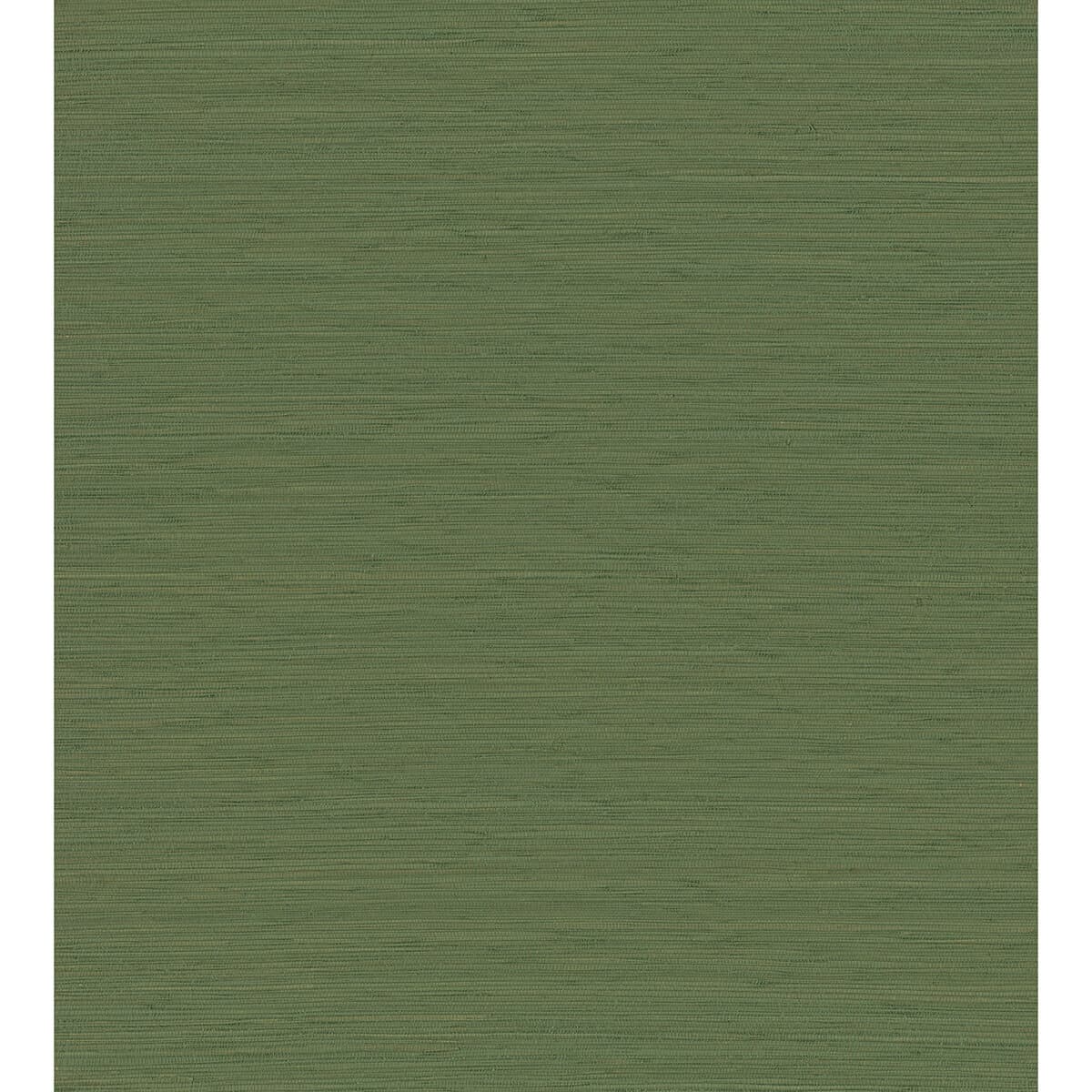 Kira Green Hemp Grasscloth Wallpaper