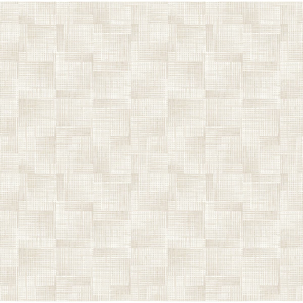 Ting Cream Lattice Wallpaper