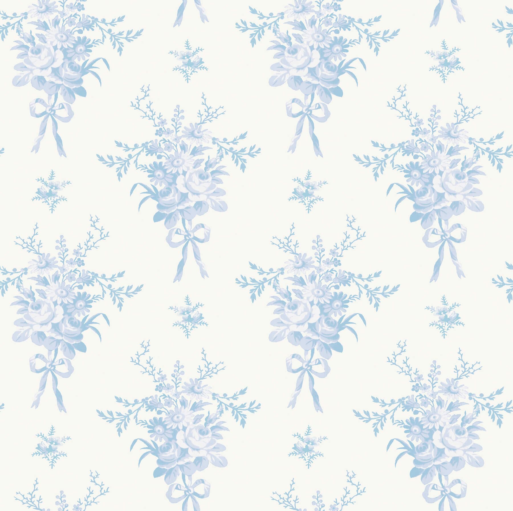 Rosie Arrangements Icey Winters Bouquet Toss Wallpaper
