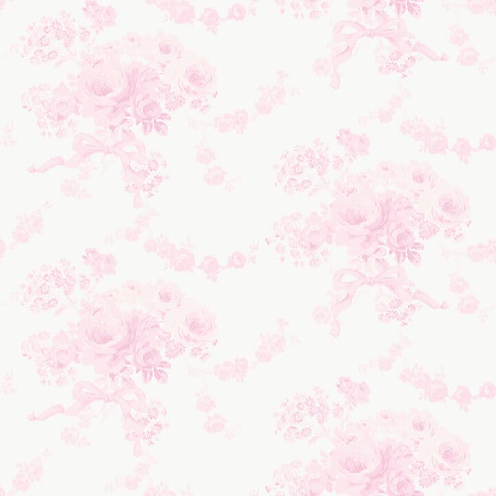 Charlamagne Harbor Pink Dream Wallpaper