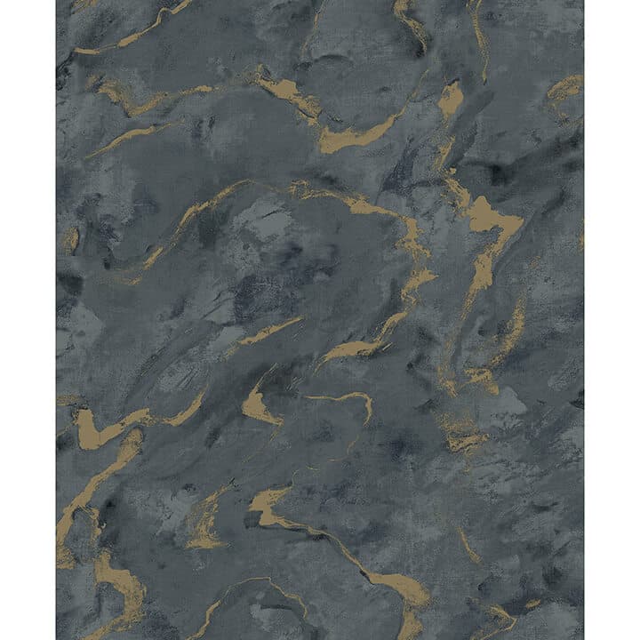 Silenus Denim Marbled Wallpaper