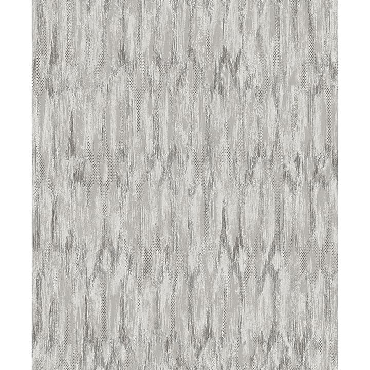 Kintana Silver Abstract Trellis Wallpaper