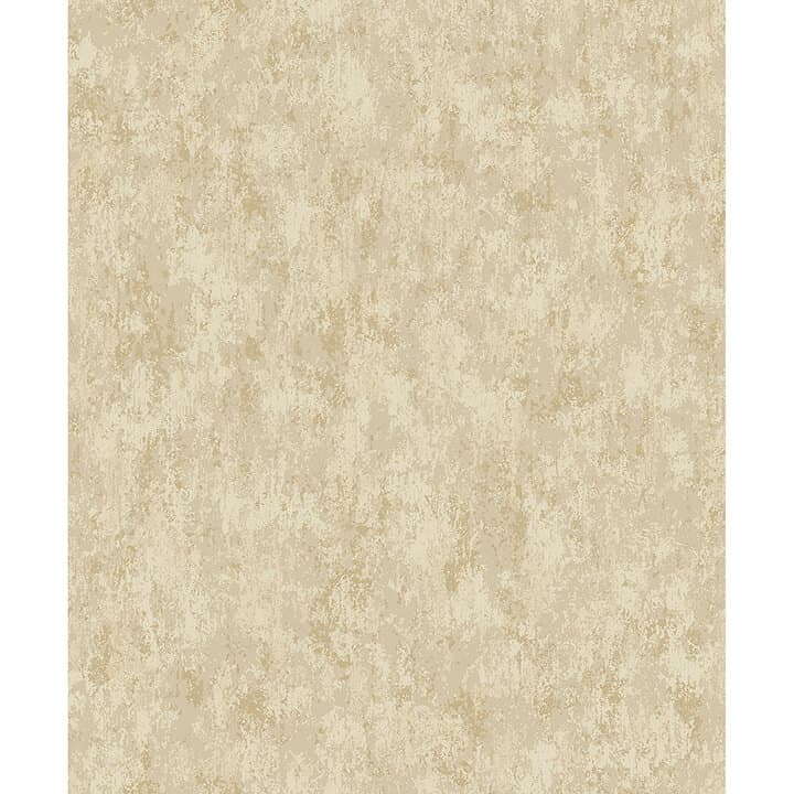 Haliya Champagne Metallic Plaster Wallpaper