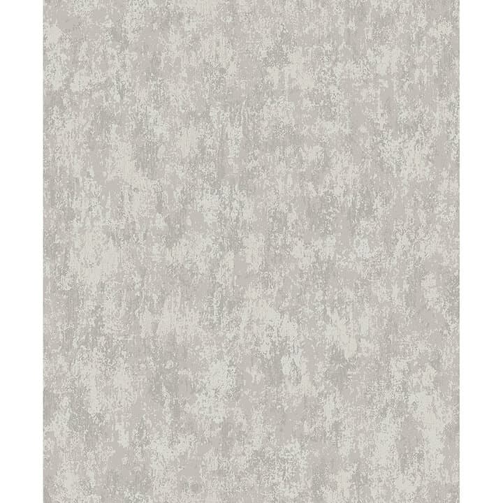 Haliya Silver Metallic Plaster Wallpaper