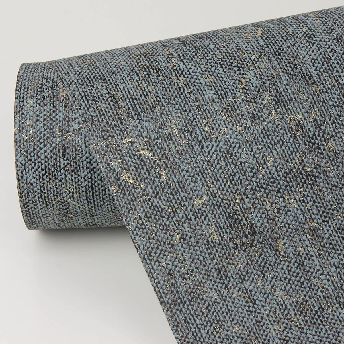 Reuss Slate Faux Fabric Wallpaper