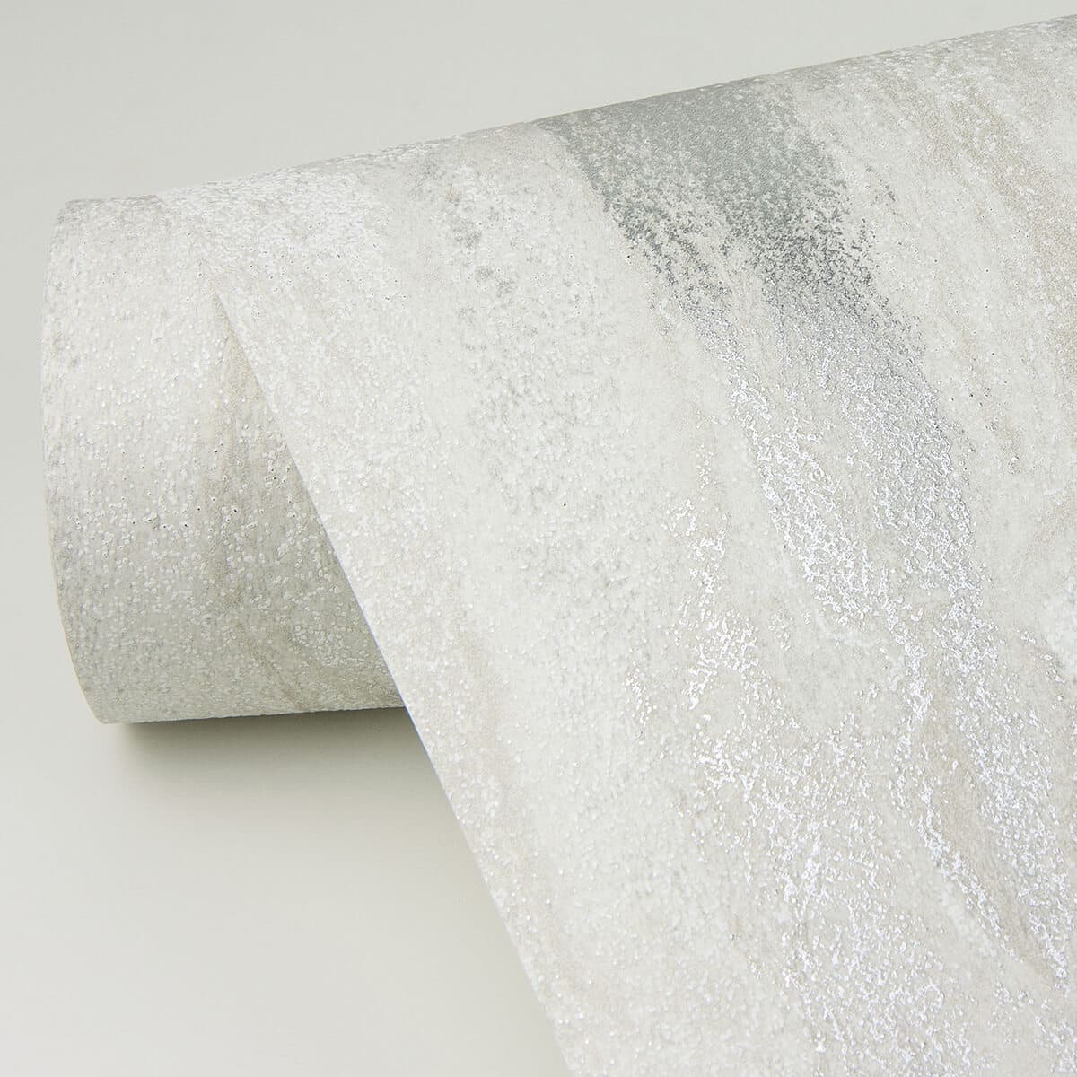 Delesse Platinum Marbled Wallpaper