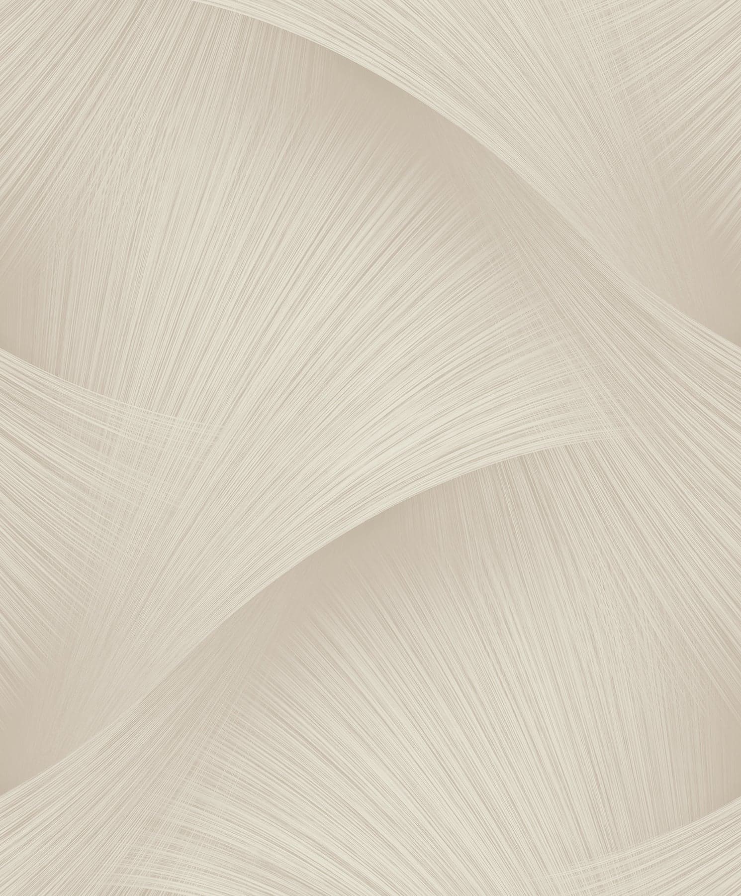 Etched Reeds Abstract Beige Wallpaper