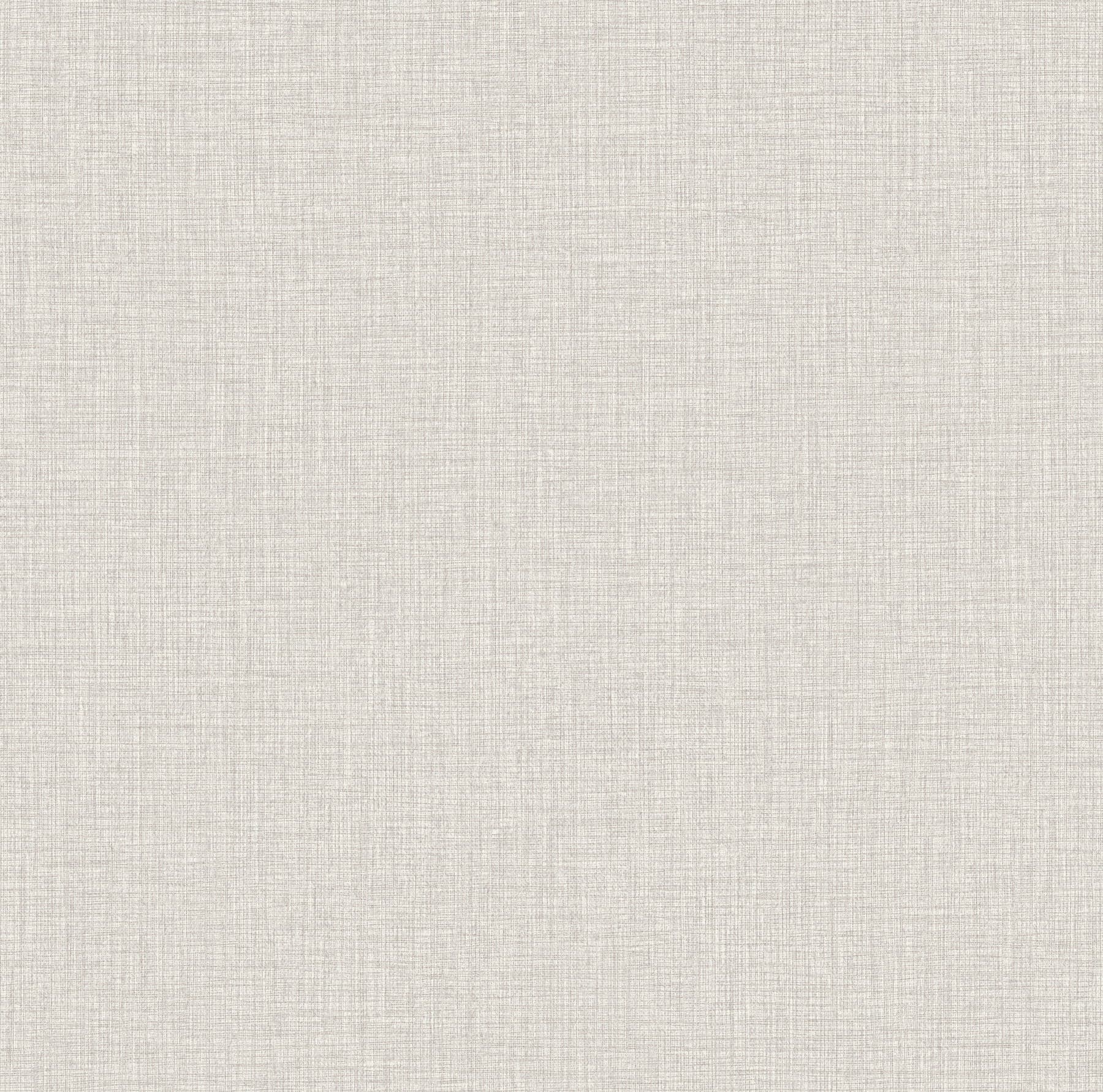Egyptian Linen Faux Fabric Eggshell Wallpaper