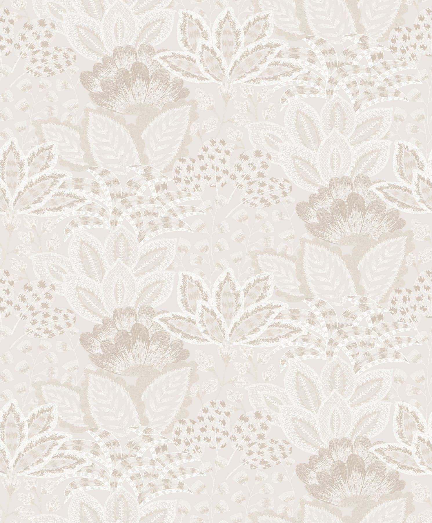 Catherine Botanical Pearl Wallpaper