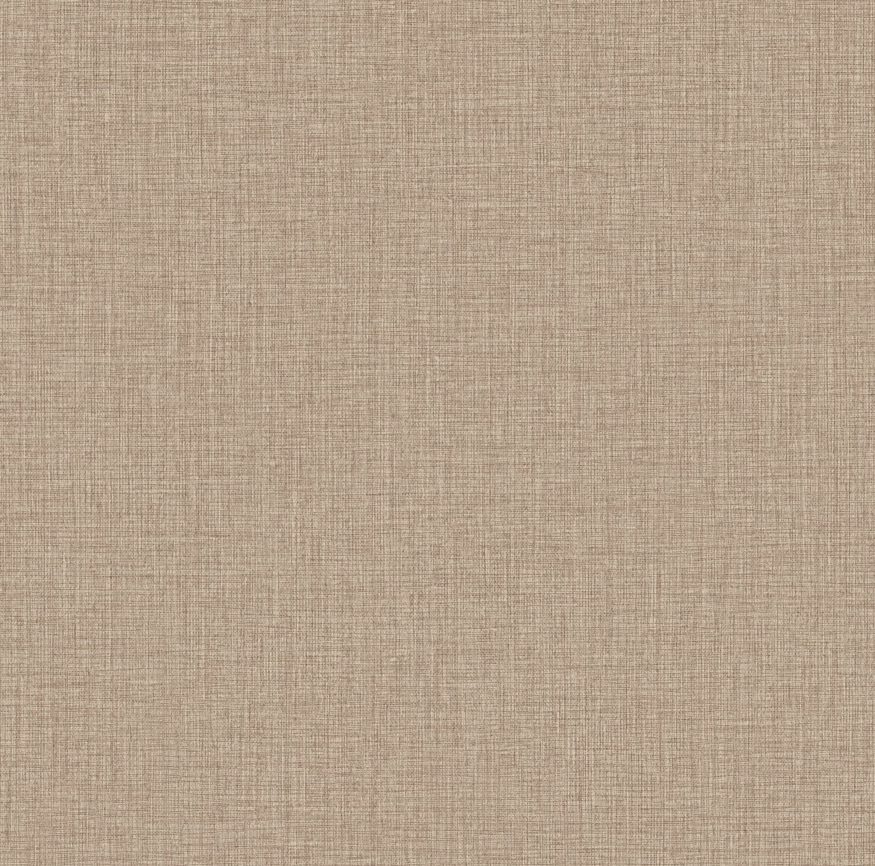 Egyptian Linen Faux Fabric Light Brown Wallpaper