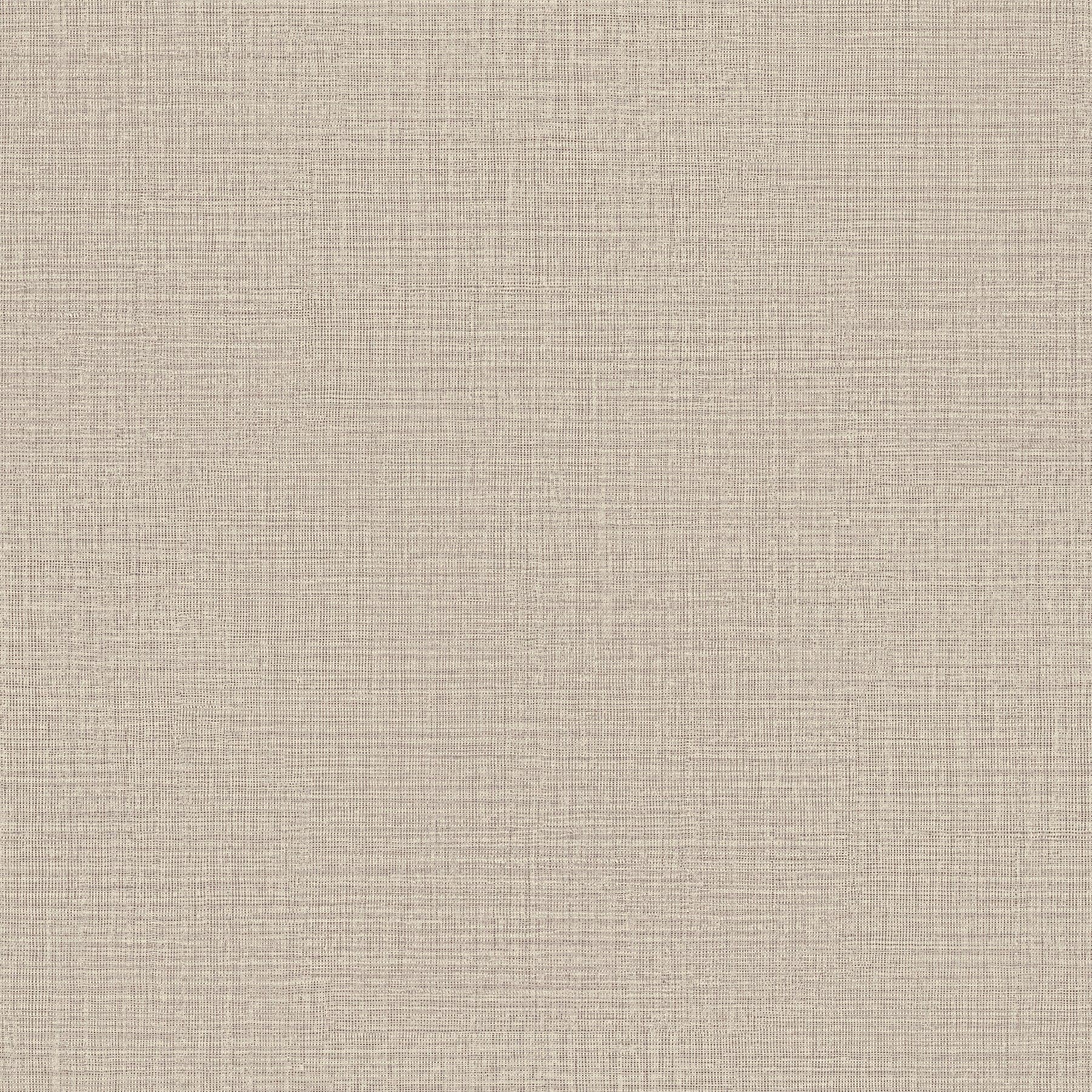 Georgette Faux Fabric Taupe Wallpaper
