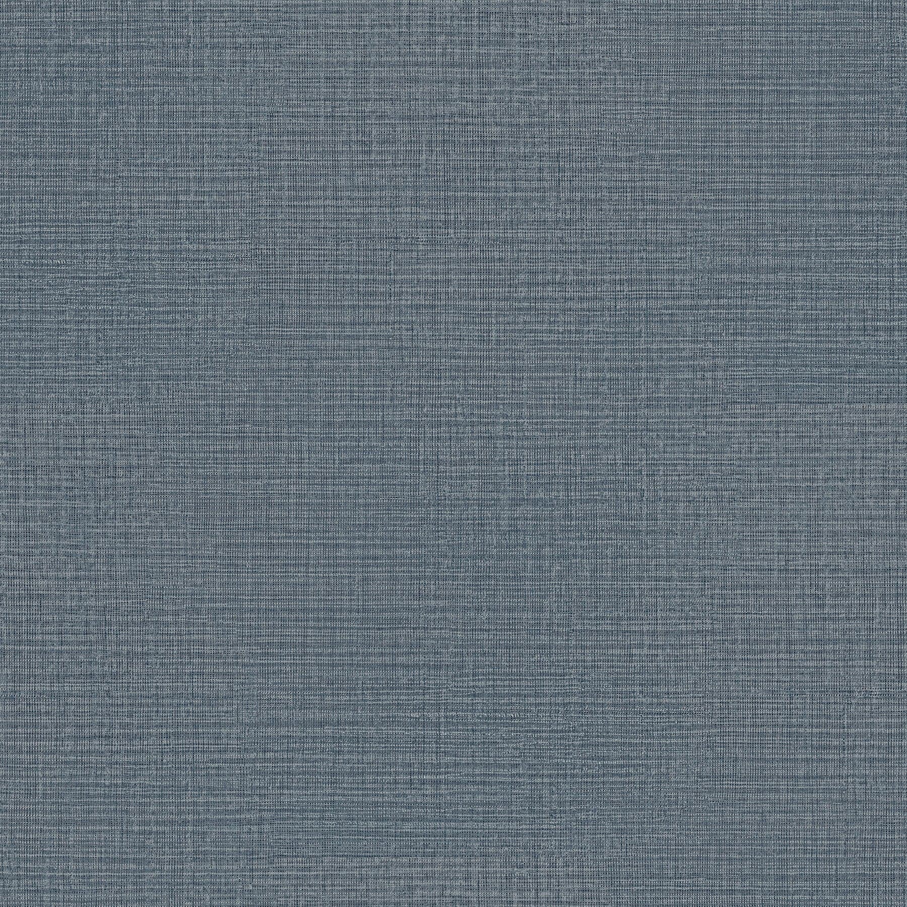 Georgette Faux Fabric Sapphire Wallpaper