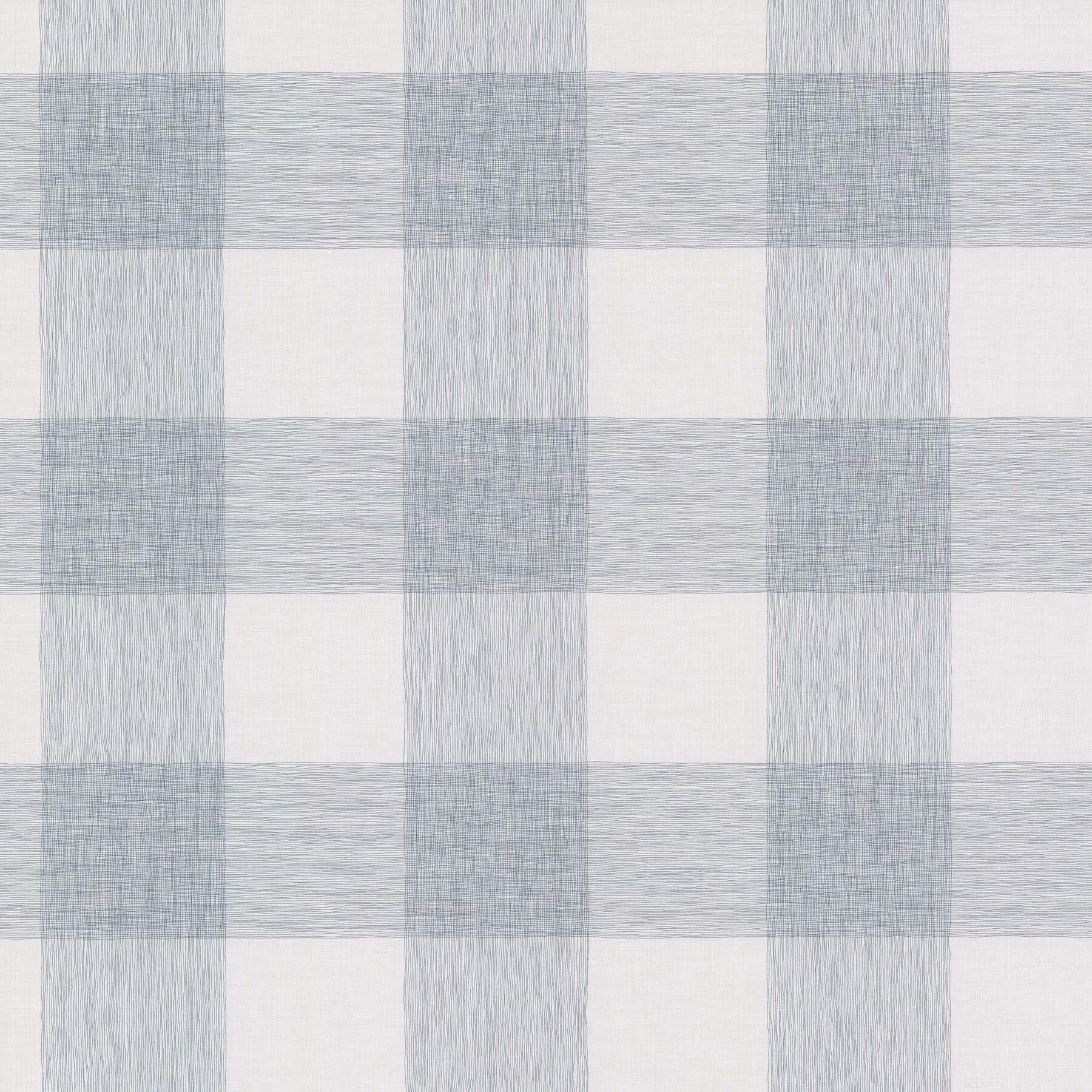 Weft And Weave Wallpaper- Indigo