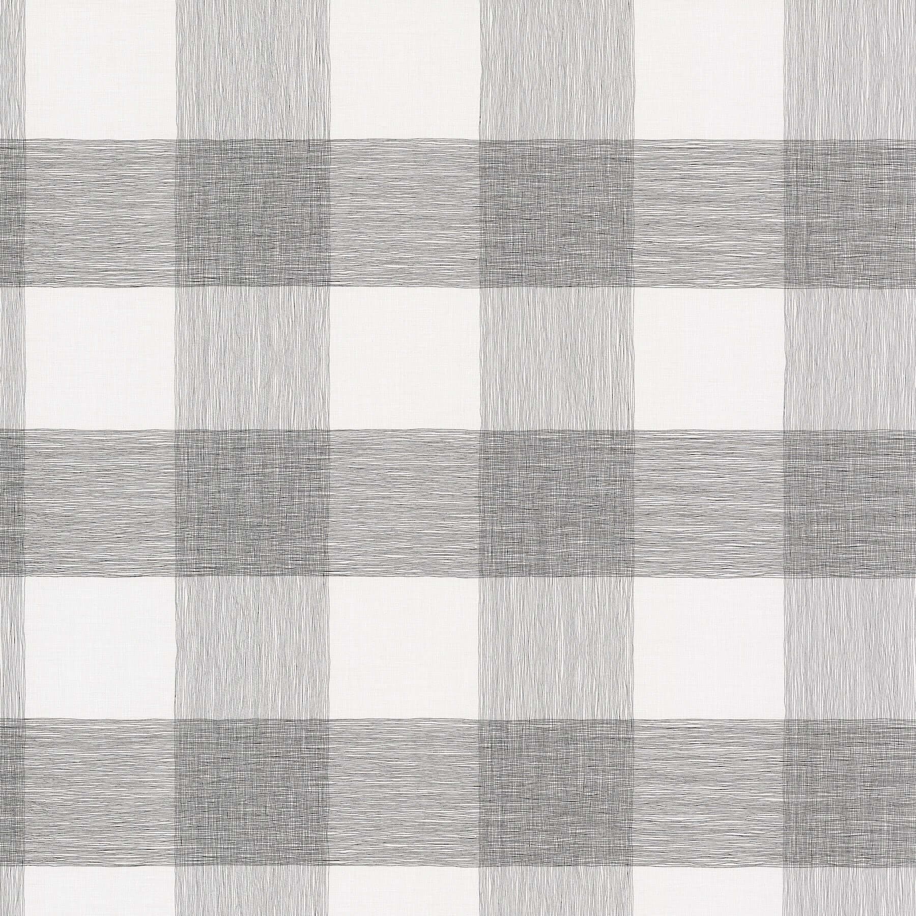 Weft And Weave Wallpaper- Charcoal