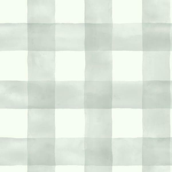 Watercolor Check Wallpaper- Wedding Band