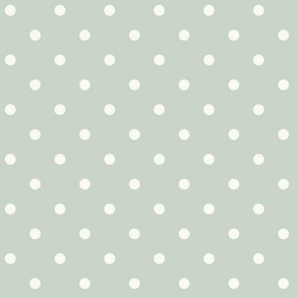 Dots on Dots Wallpaper- White/Wedding Band