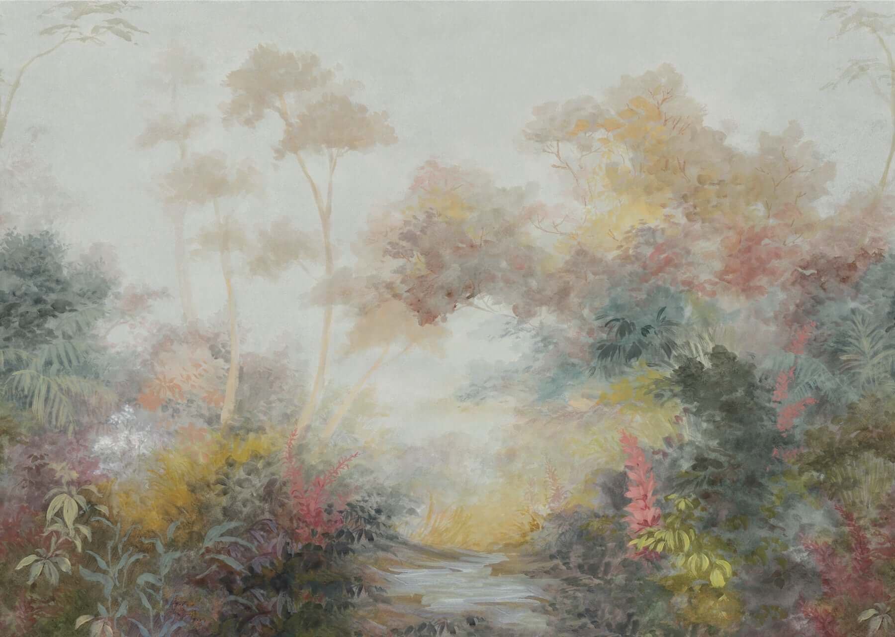 Woodlands Mural Wall Mural- Multi