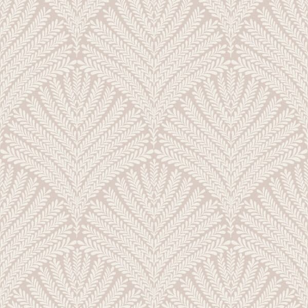 Beachcomber Wallpaper- Baked Clay/Cream