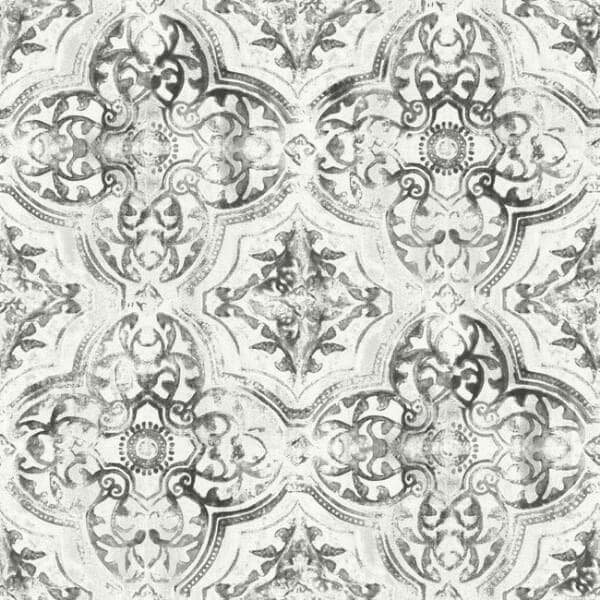 Quartet Wallpaper- White/Black