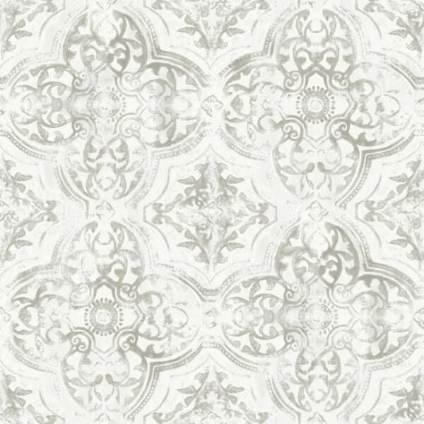 Quartet Wallpaper- White/Neutral