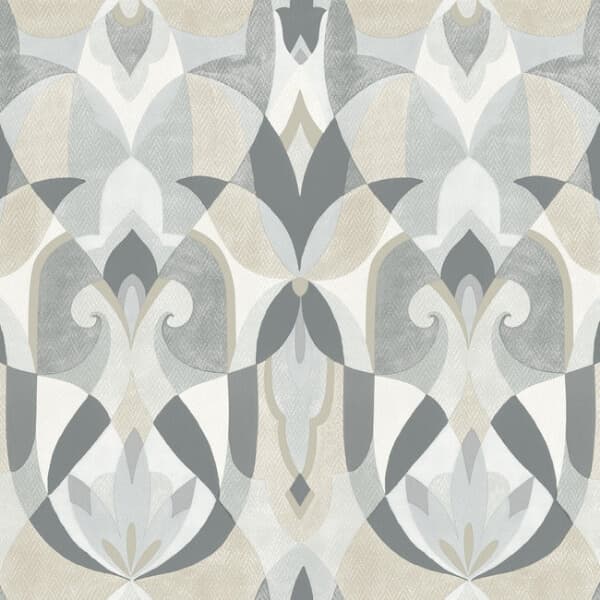 Malta Wallpaper- Neutral/Glint