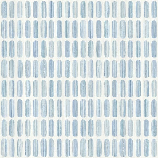 Petite Pergola Wallpaper- Blue