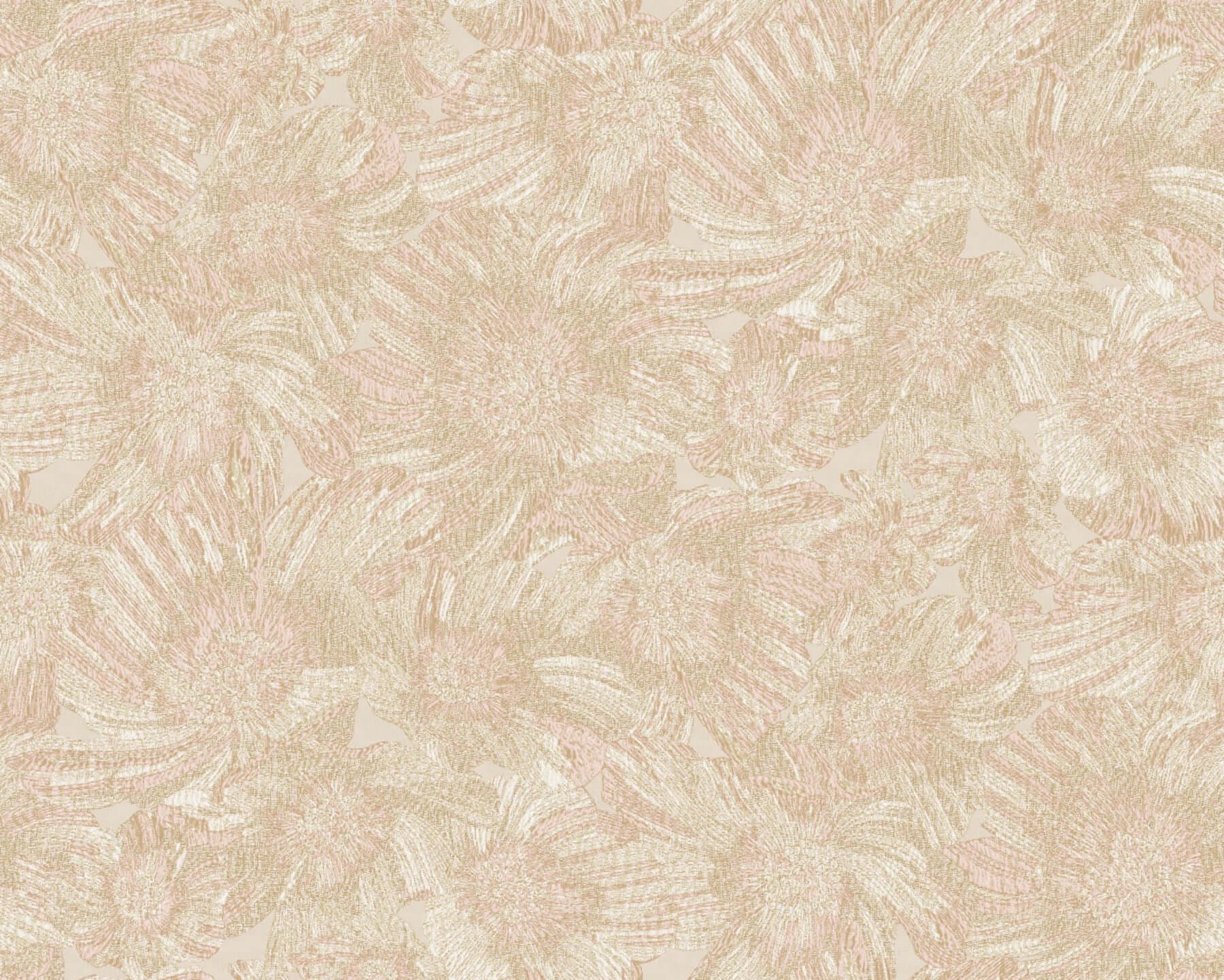 Anemoni Wallpaper- Blush