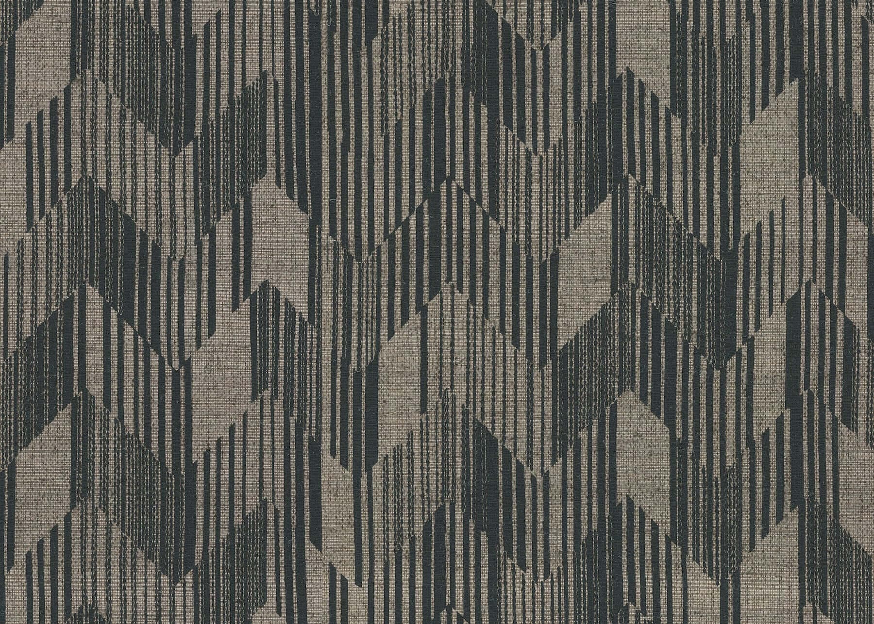 Birch Wallpaper- Charcoal