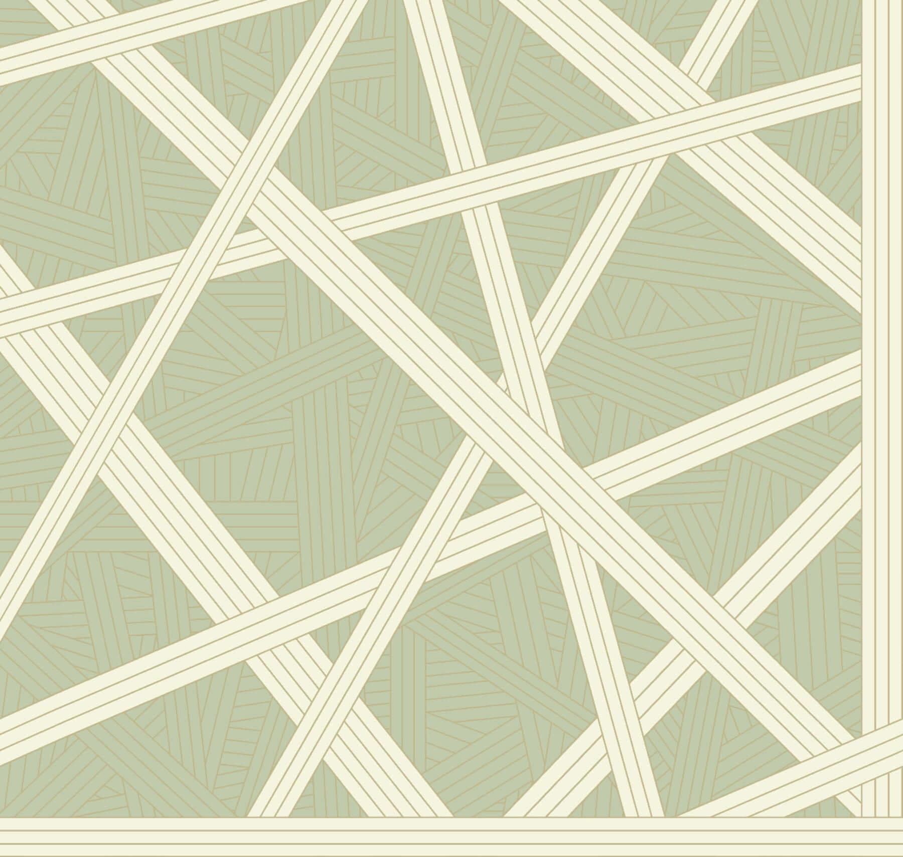 Nastri Wallpaper- Green