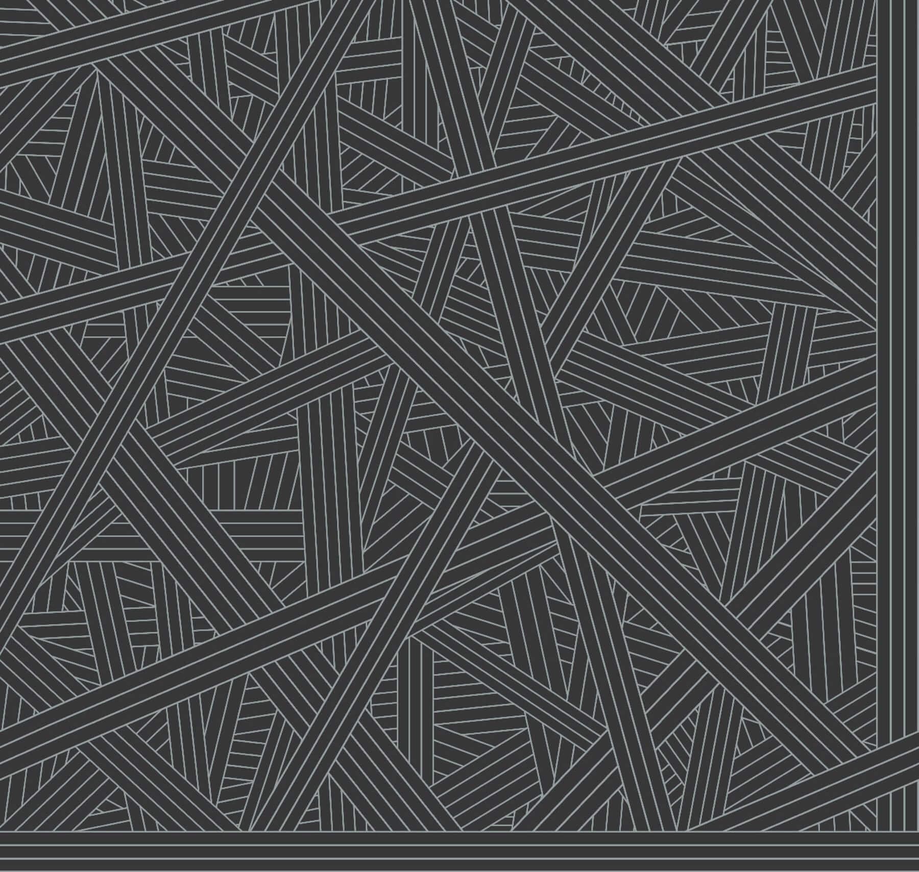 Nastri Wallpaper- Black