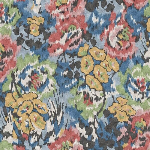 Flower Pot Wallpaper- Primary/Multi
