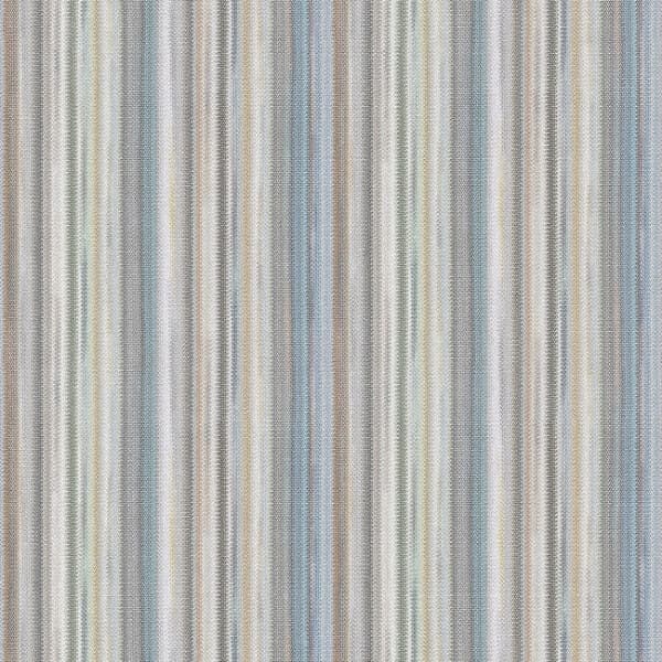 Striped Sunset Wallpaper- Blue/Grey/Multi