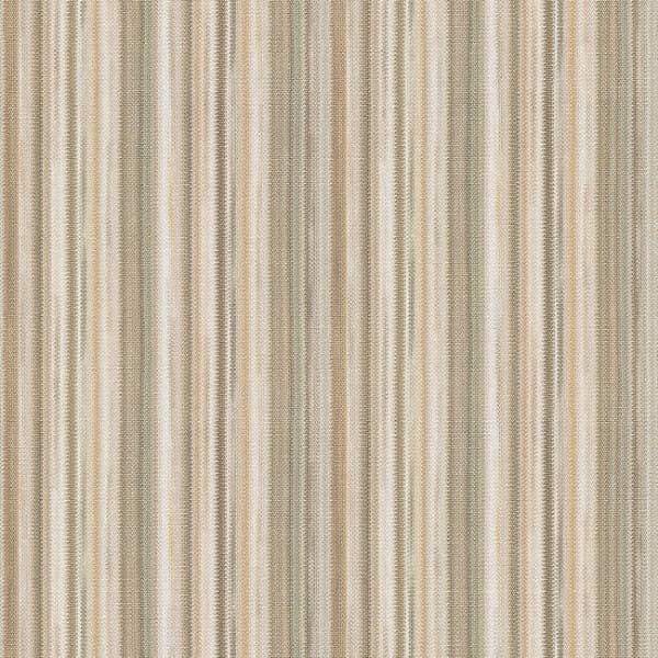 Striped Sunset Wallpaper- Brown/Multi