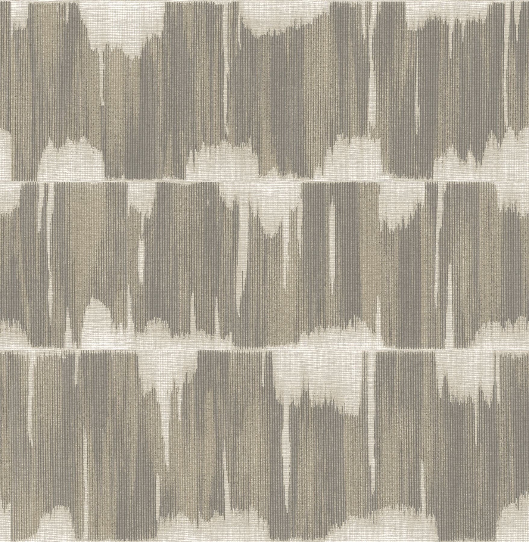 Serendipity Shibori Taupe Wallpaper