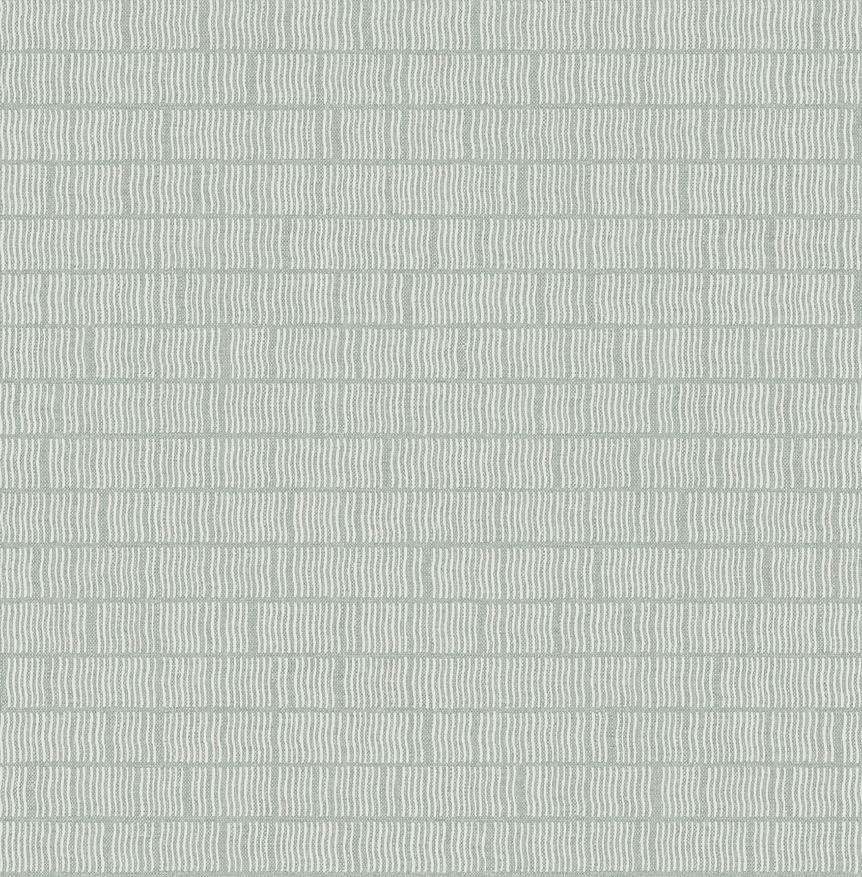Collis Squiggle Stripe Green Wallpaper