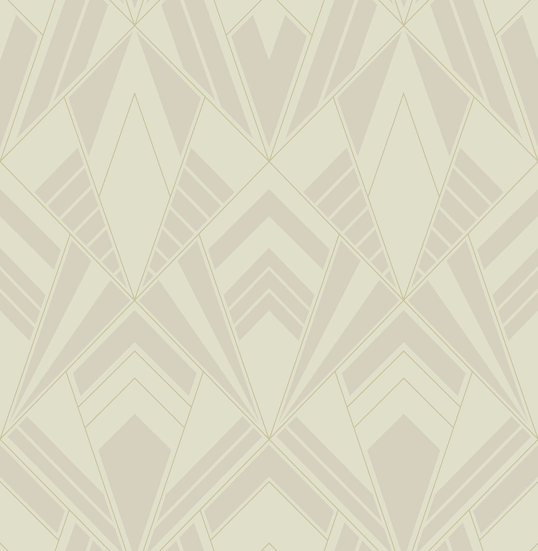 Allenby Flocked Pearl Wallpaper