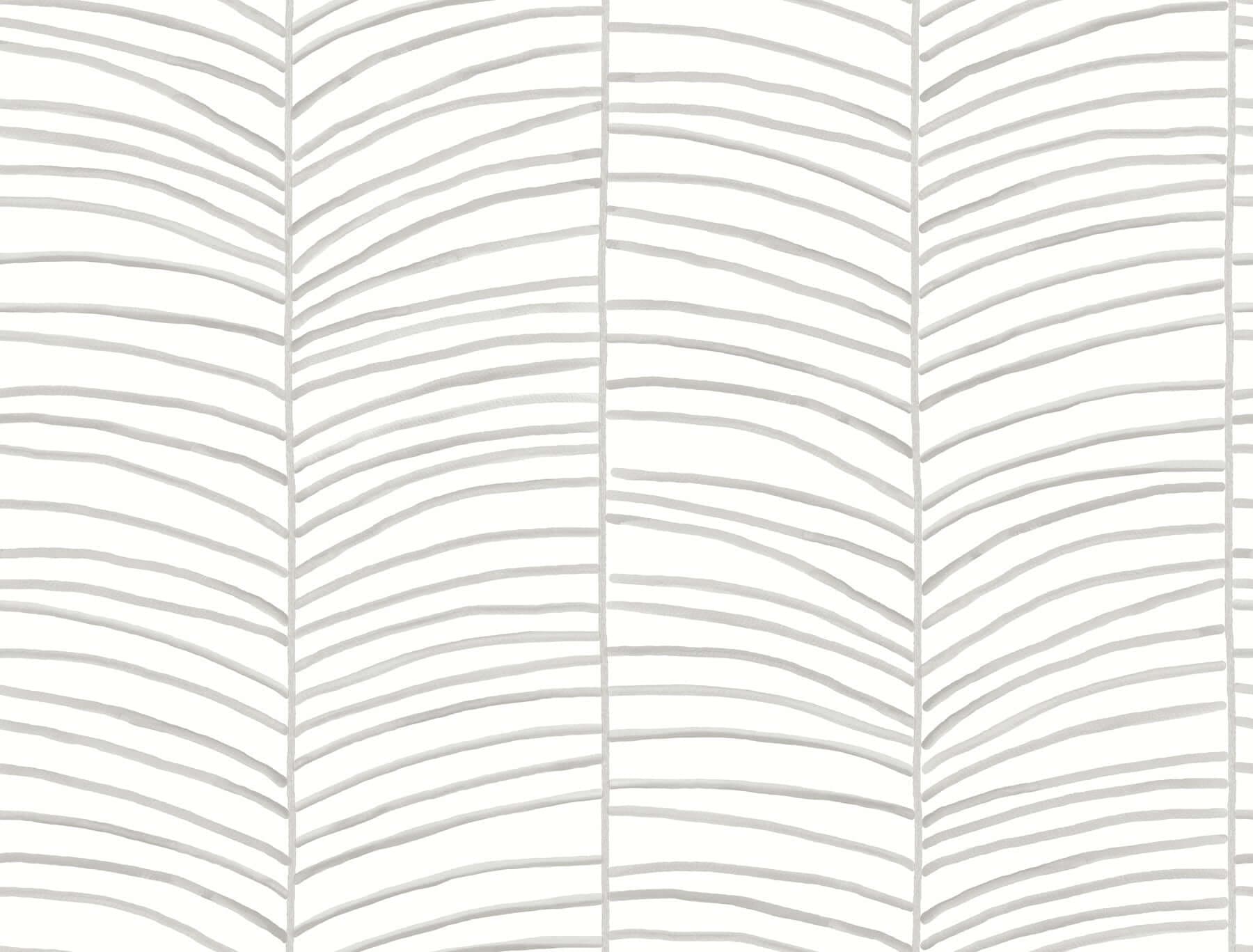 Cascade Palm Chevron- Fog
