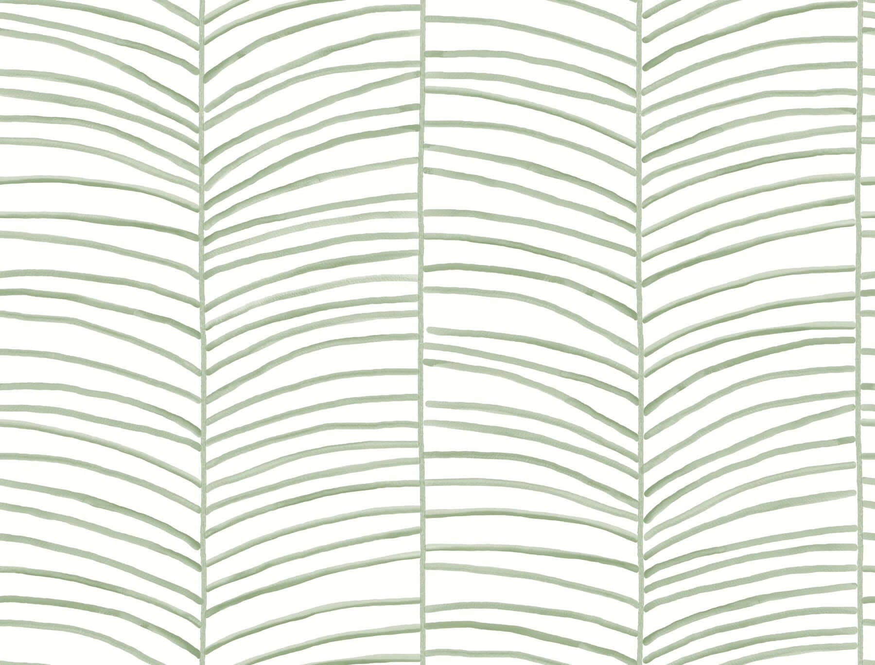Cascade Palm Chevron- Palm