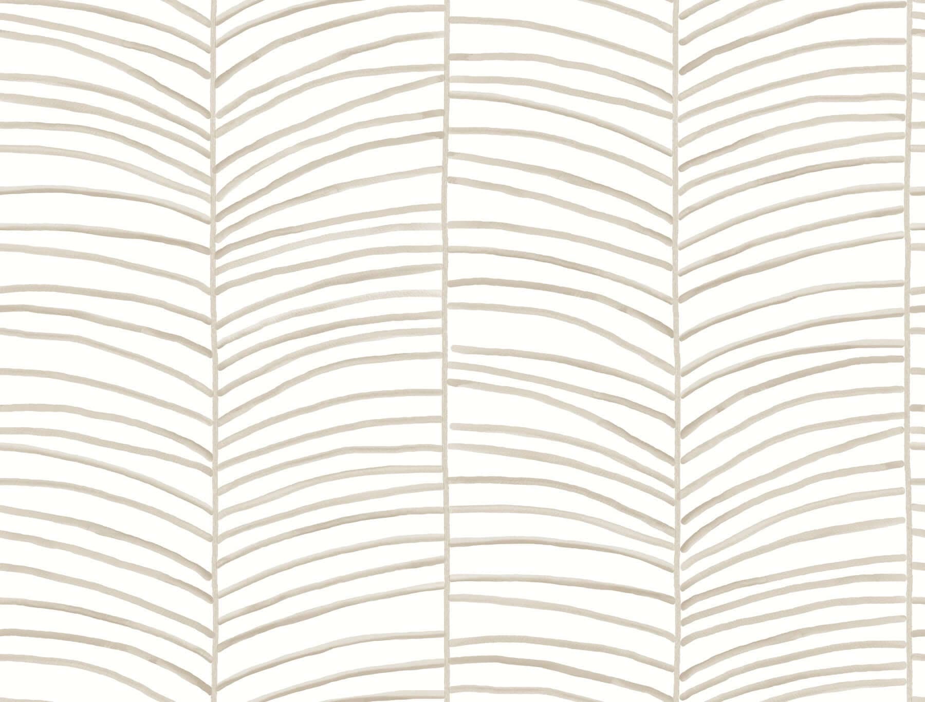Cascade Palm Chevron- Dune