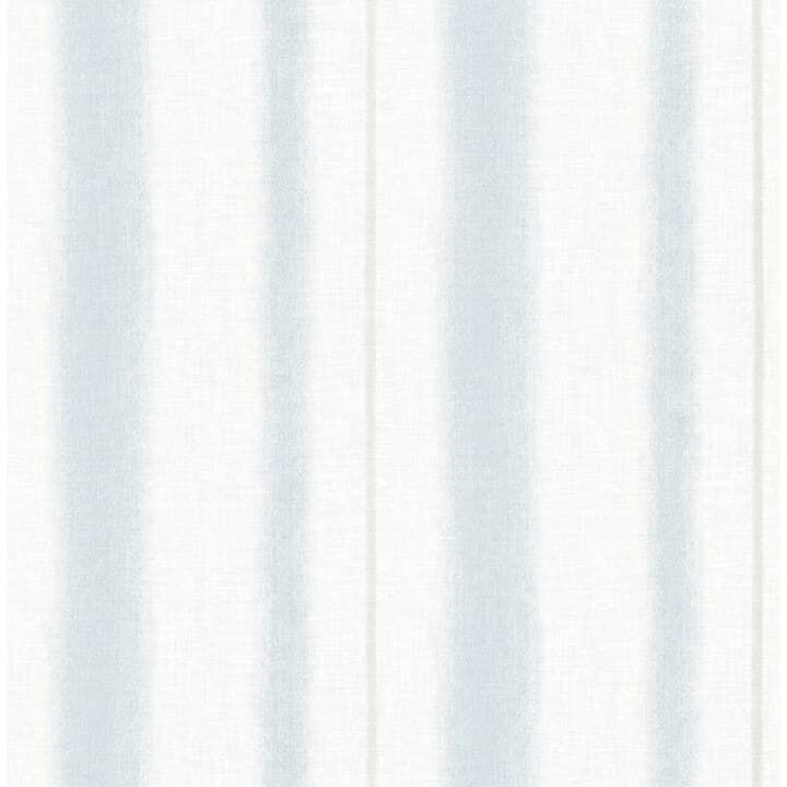 Alena Sky Blue Soft Stripe Wallpaper