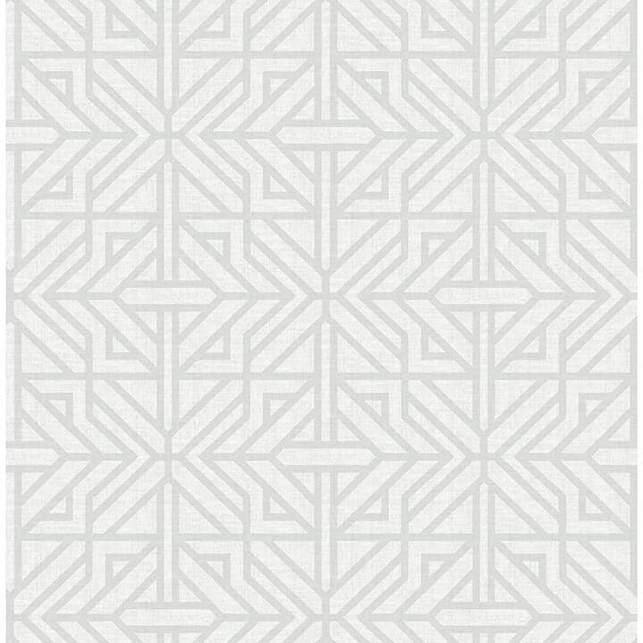 Hesper Grey Geometric Wallpaper
