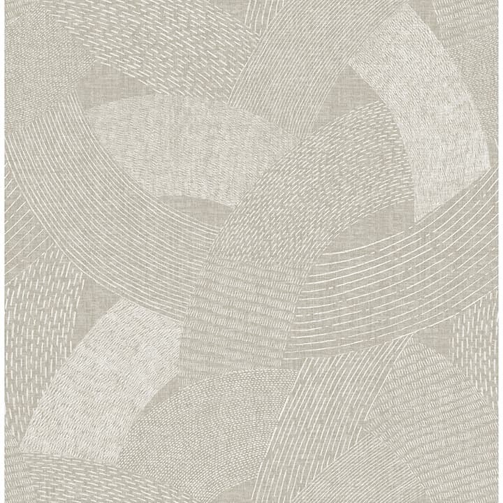 Tania Light Brown Woven Abstract Wallpaper