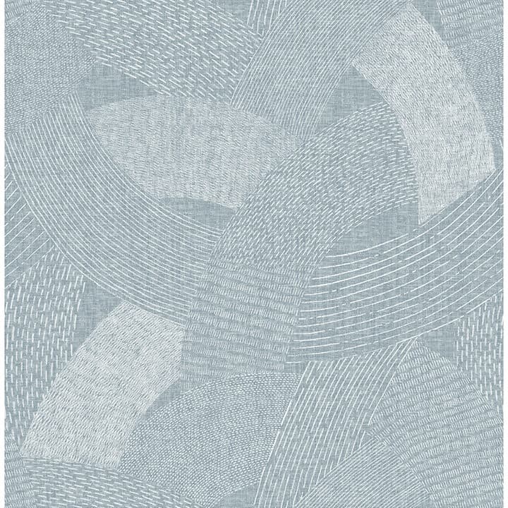 Tania Denim Woven Abstract Wallpaper