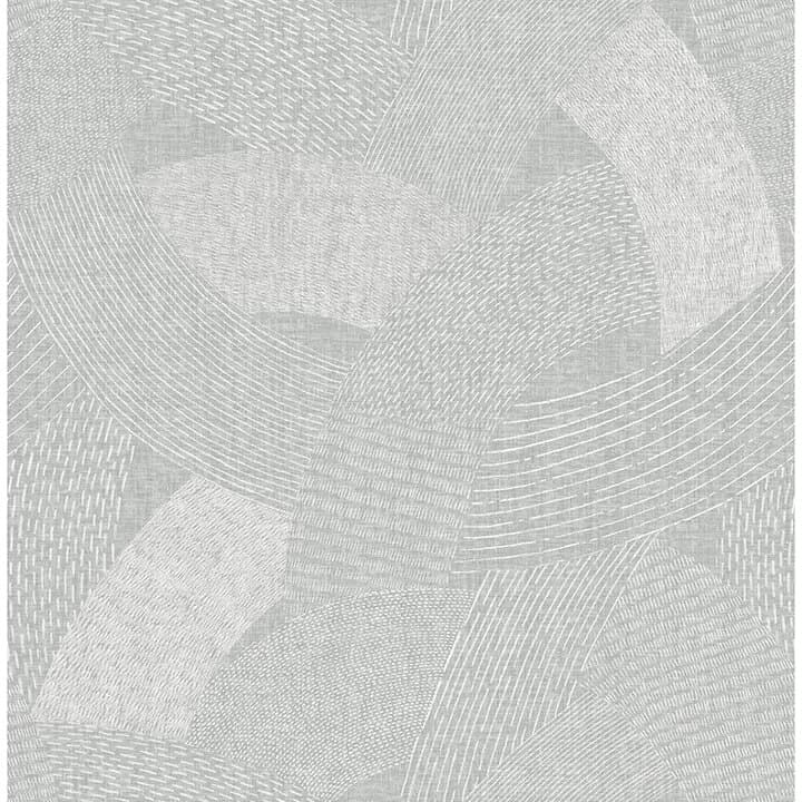 Tania Grey Woven Abstract Wallpaper
