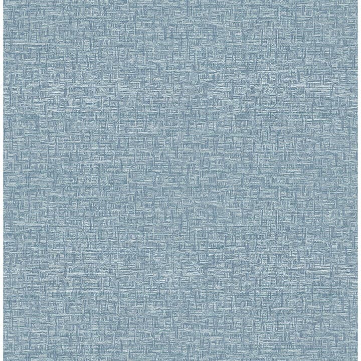 Minerva Denim Texture Geometric Wallpaper