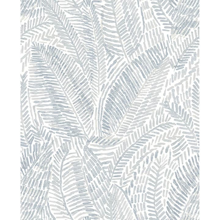 Fildia Light Blue Botanical Wallpaper