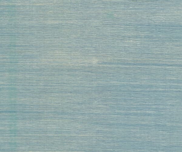 Maguey Sisal Vanilla Turquoise Wallpaper