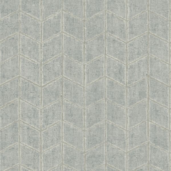 Flatiron Geometric Wallpaper- Grayed Sky