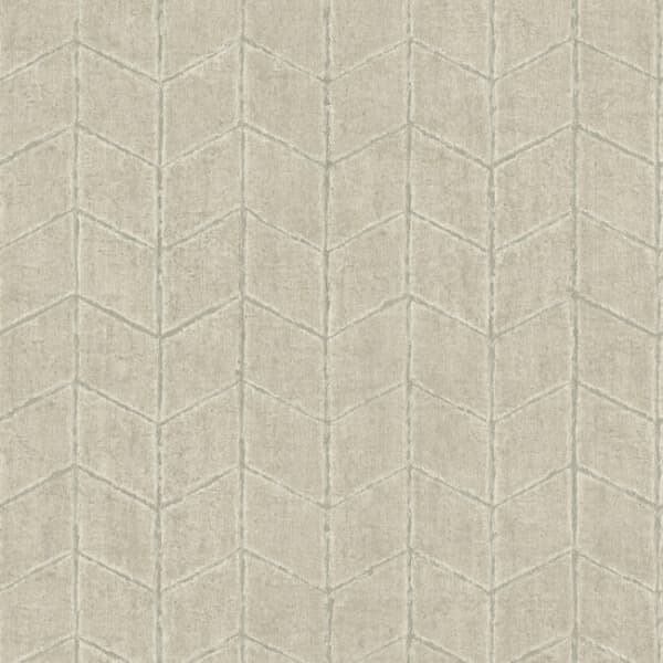 Flatiron Geometric Wallpaper- Taupe